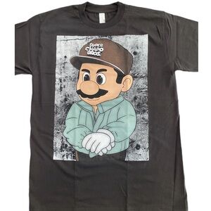 Super chapo bros tshirt black unisex chapo tee